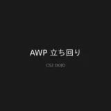 AWP 立ち回り - CS2攻略
